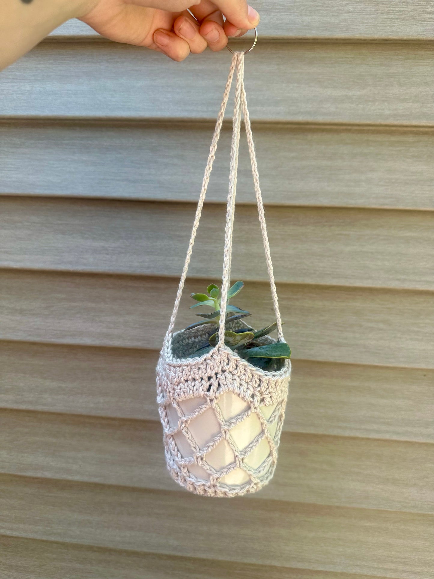 Hanging plant basket