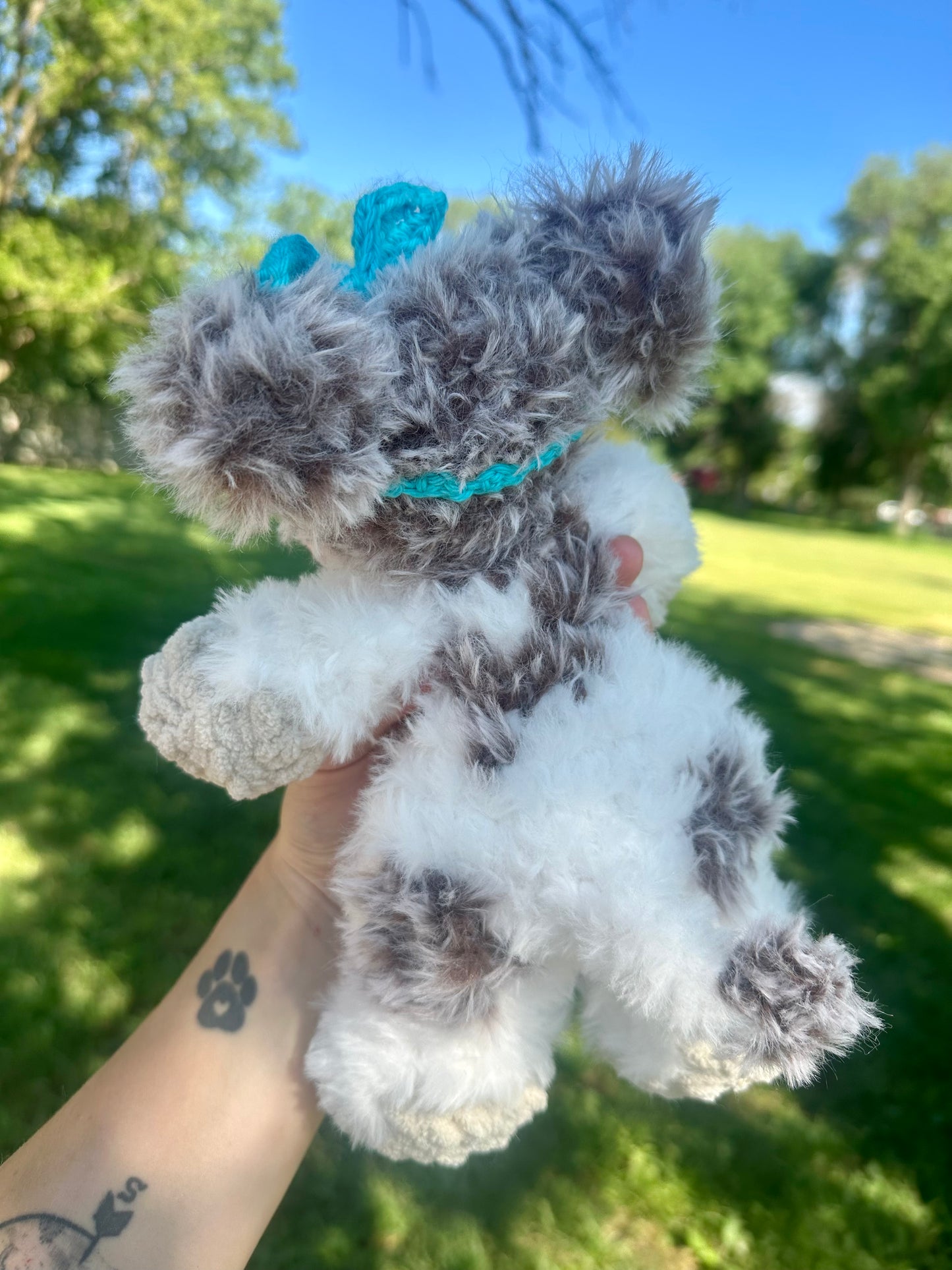 Fuzzy Cow Snuggler