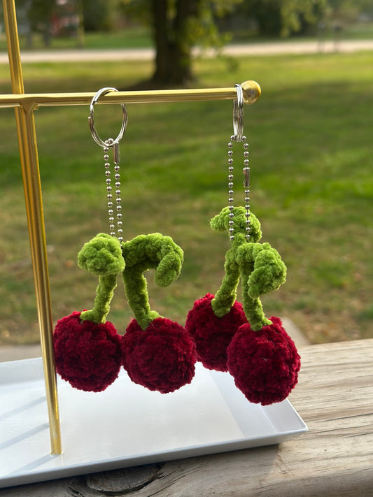 Cherry Keychain