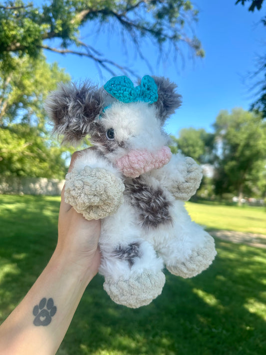 Fuzzy Cow Snuggler